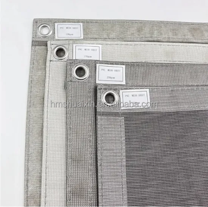 Chống cháy PVC tráng lưới vải Tarp an toàn xây dựng nhựa <span class=keywords><strong>net</strong></span> với cắt dịch vụ riêng tư màn hình - Product Image 1