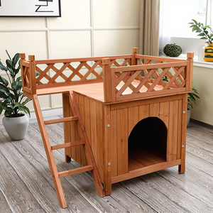 SDD001, gran venta de perrera cálida de madera extraíble para perros, casa para mascotas, cueva con escaleras para gatos pequeños y medianos, perros - Product Image 2