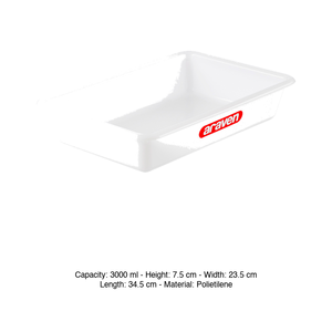Recipiente para alimentos de polietileno de alta densidad 34.5 × 23 × 7 h cm, 3 L Araven - Product Image 3