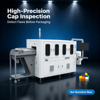 Testeur automatique professionnel d'inspection visuelle et caméra d'inspection visuelle à distance pour la détection des défauts dans la fabrication