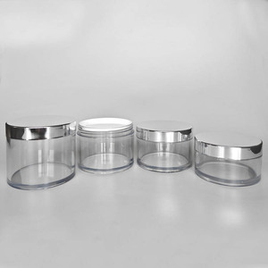 Lz Gói 1Oz 2Oz 3Oz 4Oz 5Oz 6Oz 8Oz Rõ Ràng Pet Làm Sạch Balm Bao Bì Tùy Chỉnh Cơ Thể Dầu Bơ <span class=keywords><strong>Container</strong></span> Lọ Với Bạc Nắp - Product Image 5
