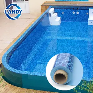 Yüzme havuzu kaplaması tedarikçiler Custom Made mozaik PVC yüzme vinil havuz gömlekleri yerüstü havuzları için