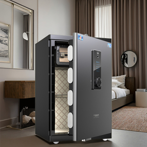 Boîte solide tout acier Accès par empreinte digitale Bureau Hôtel Maison Boîte de sécurité Alarme intelligente Boîte <span class=keywords><strong>simple</strong></span> Mot de passe Coffre-fort Wifi - Product Image 5
