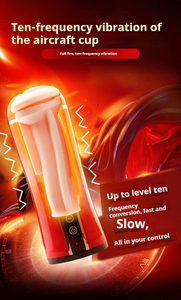 ถ้วยช่วยสำเร็จความใคร่ชายแบบอัตโนมัติ เครื่องช่วยสำเร็จความใคร่ชายแบบดูดสั่นสะเทือน ช่องคลอดจำลองแบบพกพา สัมผัสนุ่มนวล ของเล่นทางเพศแบบไม่สะดุดตา - Product Image 6