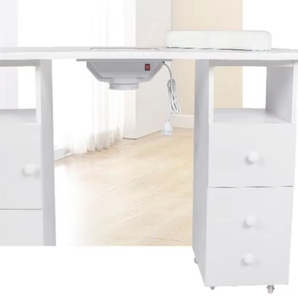 Mesa de Manicura Multifuncional Wss 2025 Sober con Cajones, Mesa para Uñas con Aspirador, Spa para Uñas - Product Image 3