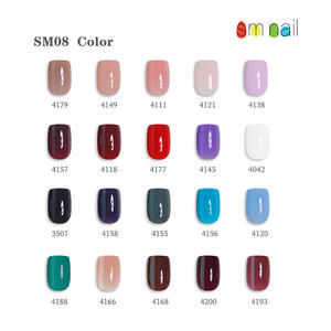 30 <span class=keywords><strong>Uñas</strong></span> Postizas Cortas Cuadradas de Plástico Reutilizables con Diseño de Cobertura Completa para Uso en Dedos - Product Image 5
