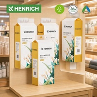Toallitas Faciales Colgantes de 5 Capas con Logotipo Personalizado OEM, Paquete Suave de Pulpa de Madera Virgen, Toalla de Papel con Extracción Inferior para Oficina y Salón