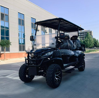 Chariot utilitaire robuste de qualité supérieure avec chariot de golf et chariot électrique à 4 roues pour la visite des vergers