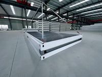 Maison conteneur préfabriquée pliable pour bureau temporaire, logement, cuisine, entrepôt, atelier