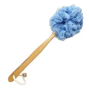 Loofah on a Stick, for Shower, Bath Sponge with Handle, PE Soft Mesh Luffas, Exfoliating Men and Women