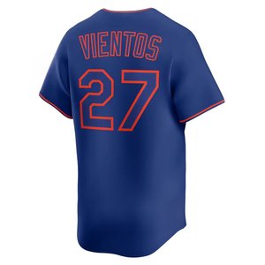 Vente en gros de maillots de baseball de style nouveau 2025 # 12 <span class=keywords><strong>LINDOR</strong></span> # 20 Maillots de baseball américains brodés de haute qualité - Product Image 4