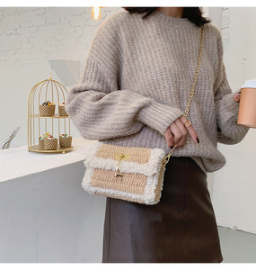 Kit para Hacer Bolsos, Suministros para Hacer Bolsos de Mano para Mujer, Accesorios para Bolsos Cruzados y de Hombro, Proyectos de Manualidades con Hilo de Lana - Product Image 6