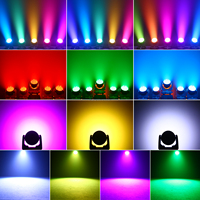 U`King 19X15W RGBW 4IN1 Wash Zoom Effekt Bühnenlicht DMX512 LED 19 Stück 15W Beam Strobe Wash Moving Head Licht
