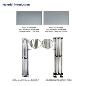 Promotional Custom Branded Logo Sale Exhibition <b>Canopy</b> <b>Tent</b> Portable <b>Tent</b> Easy up Vendor Advertising Printed Trade Show <b>Tent</b> - Product Image 3