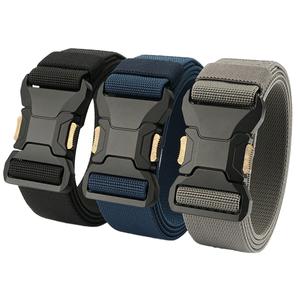 <span class=keywords><strong>Ceinture</strong></span> <span class=keywords><strong>tactique</strong></span> extensible Turun en sangle, sans trous, en alliage, pour sports, chasse, randonnée et usage <span class=keywords><strong>militaire</strong></span> - Product Image 3
