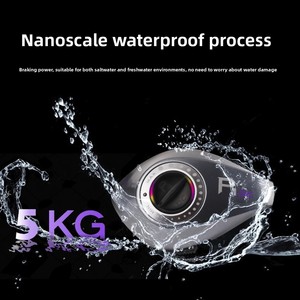 Carrete de Pesca <span class=keywords><strong>Takuma</strong></span>/<span class=keywords><strong>Takuma</strong></span> P1DC para Principiantes, Universal, de Largo Alcance, con Freno Electrónico Inteligente, Relación de Engranajes 7.3:1, 7 Ejes - Product Image 3