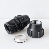 Raccord rapide en PE pour tuyau d'eau, coude réducteur 90 degrés 25-20/32-25mm, joint rapide PE