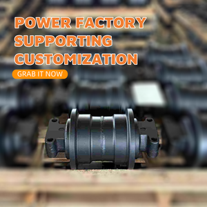 Тяжелая ходовая часть гусеничного ролика PC30 PC45 для экскаваторов, горнодобывающего оборудования, запасные части для строительной техники - Product Image 6