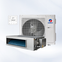 Système de pompe à chaleur Gree 24000 BTU, unité intérieure encastrée au plafond, type VRF, système multi-split, climatiseur central pour villa