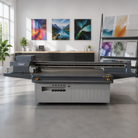 Imprimante UV à plat 4x8 Ntek, imprimante jet d'encre haute vitesse 2513 UV à plat pour acrylique et verre