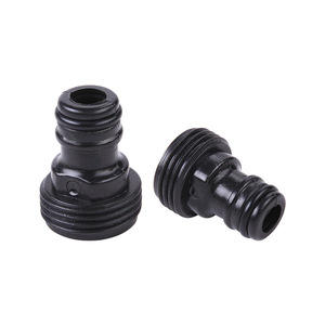 Conector Negro Huabangshi de 16 mm, Adaptador de Manguera de Goma para Pistola de Agua, Accesorio para Lavado de Autos y Hogar - Product Image 3