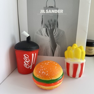 Juguetes Blandos de Croissant, Hamburguesa, Perrito Caliente y Pan de Piña, Juguetes Sensoriales Antiestrés para Niños y Adultos - Product Image 4