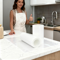 Film universel de protection de surface souple pour pierre compatible avec le granit de marbre et les carreaux d'ingénierie Prévention fiable des dommages