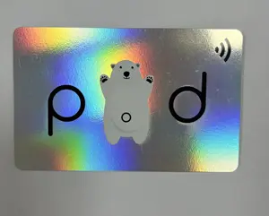 RFID-Kunststoff-PVC-Karte NFC-Laser karte Hologramm NFC-Visitenkarte