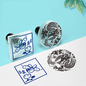 Sáng Tạo Trẻ Em Của Tên Tem Trong Suốt Acrylic Và Nhựa Xà Phòng Tem 3Mm Sâu Tùy Chỉnh Được Làm Bằng Giấy ABS Mực - Product Image 4