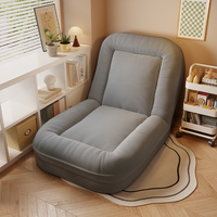 Sofá Cama Plegable Tipo Tatami, Se Puede Usar Tanto para Dormir Acostado como como Silla Individual para Dormitorios Pequeños