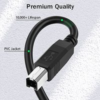 DAJIANG Câble d'imprimante personnalisé OEM USB B USB C Cordon flexible USB Type-C pour appareil photo Téléphone portable Compatibilité avec ordinateur portable