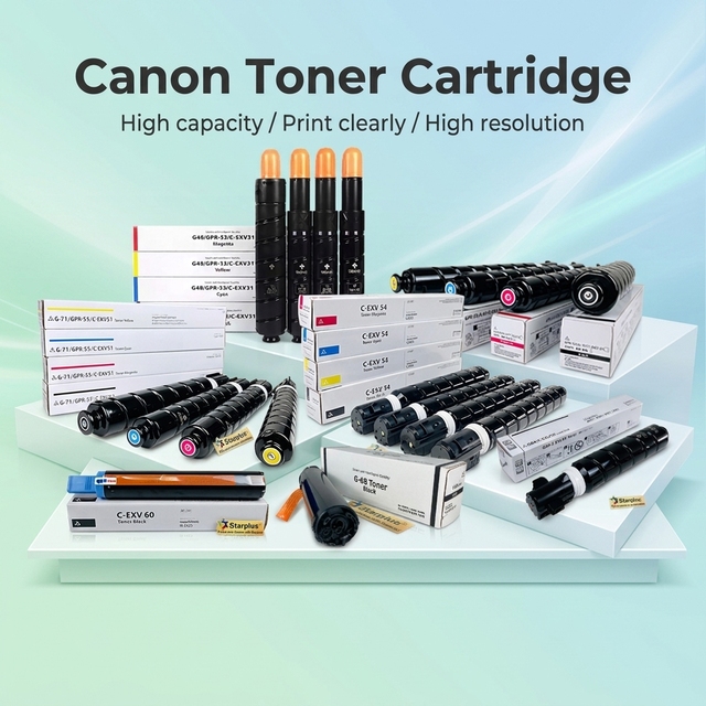 Starplus Japan Color Toner Cartridge for NPG45/NPG46/NPG67/NPG71/NPG66/NPG83/NPG88/CEXV28/CEXV29/CEXV51/CEXV49/CEXV48/T01/T02