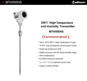 Sensor de Temperatura y Humedad <span class=keywords><strong>para</strong></span> HVAC MTH500HS, 200C, <span class=keywords><strong>Digital</strong></span>, LCD, 4-20mA, RS485, Transmisor Modbus, OEM, ODM - Product Image 6