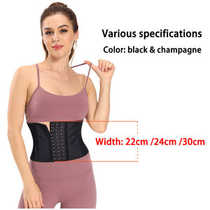 Différentes Tailles Extra Court Invisible <span class=keywords><strong>Ventre</strong></span> <span class=keywords><strong>Plat</strong></span> Minceur Plus Size Trainer Body Shaper 9 Os en Acier Flexible Contrôle Ferme - Product Image 3