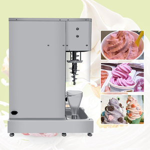Máy làm kem trái cây xoắn tự động hoàn toàn, thiết kế kiểu trộn, giá máy xay sinh tố làm sữa chua đông lạnh - Product Image 4