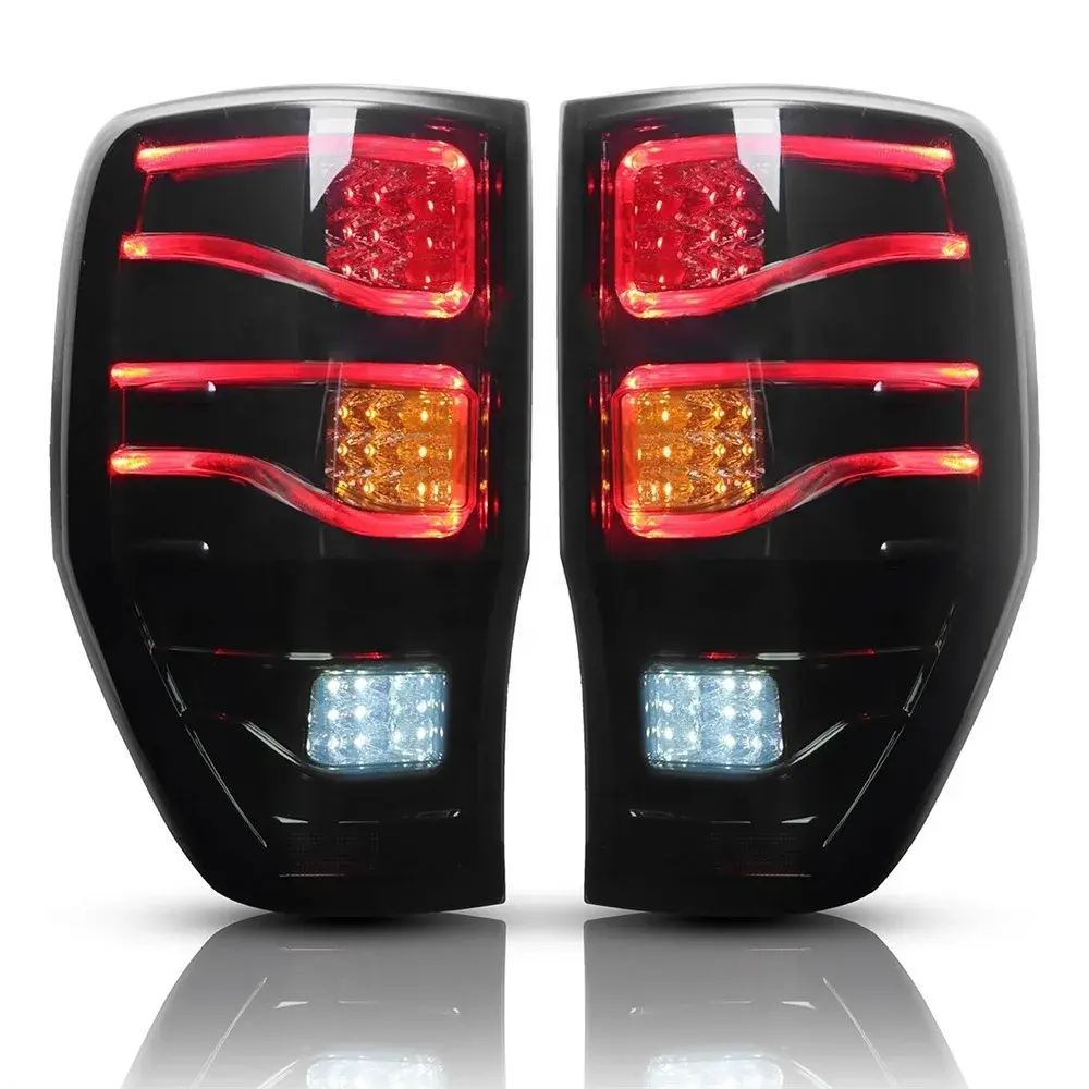 Kowzeスペアパーツ車の自動チューニング照明変更されたハロゲンキセノンテールライトフォードレンジャー用リアランプ2013-2019 WD-RANGER1