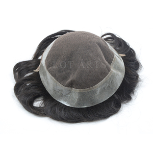 <span class=keywords><strong>2020</strong></span> la mejor venta indio barato <span class=keywords><strong>hombres</strong></span> peluquín de cabello peluca - Product Image 2