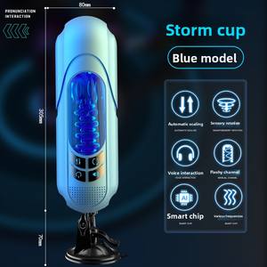 Giocattolo Sessuale per Adulti Realistico con Vagina Telescopica, Vibrante, con Funzione di Suzione e Compressione - Product Image 6