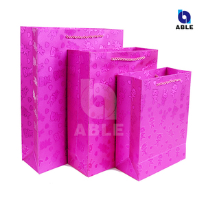 Bướm stamping long lanh tráng PP phim túi giấy xử lý <span class=keywords><strong>5</strong></span> màu sắc vật liệu tái chế giáng sinh phong cách cho quần áo giày - Product Image 3