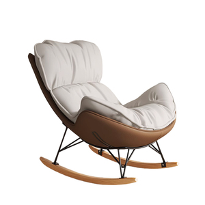 Fauteuil inclinable moderne de qualité supérieure, confortable et relaxant, pour salon, salle à manger, chambre à coucher, fauteuil à bascule - Product Image 1