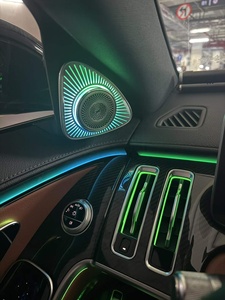 Tweeter rotatif 5D pour Mercedes Classe S W223, haut-parleur de voiture lumineux à LED RGB, kit de réaménagement - Product Image 5