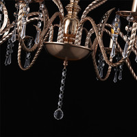 Lustre de mariage de luxe plaqué or avec perles acryliques, lumières décoratives pour plafond de mariage, salle d'événements, scène