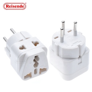 Adaptador de <span class=keywords><strong>Enchufe</strong></span> Universal de Viaje, Convierte AU/UK/US/EU a <span class=keywords><strong>Israel</strong></span>í, 3 Pines con Conexión a Tierra, 10A 250V, Material de Latón de SDK Network - Product Image 2