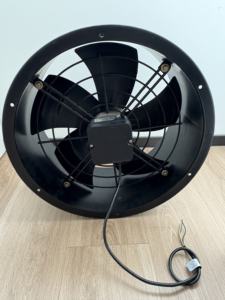 OEM vente en gros 400mm 2200CFM AC extraction d'<span class=keywords><strong>air</strong></span> à faible bruit tuyau Ventilation ventilateur d'extraction Type de cylindre ventilateur axial - Product Image 3