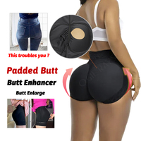 Celana Dalam Pembentuk Tubuh Wanita High Waist dengan Renda, Bantalan Bokong, Pengangkat Pinggul, Penirus, Pengencang Perut