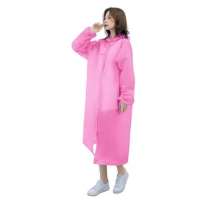 Eva Raincoat Thickened Transparent Adult Unisex Travel Rainwear Poncho - Product Image 4