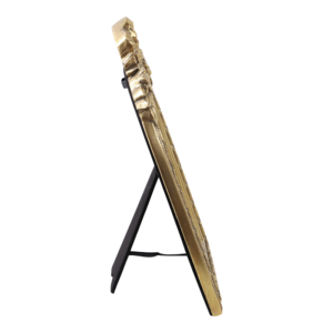 Specchio da toeletta ad arco con cornice in resina per camera da letto, bagno e tavolo da trucco - Product Image 3