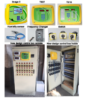 Mangeoires animaux pour élevage de volaille, système d'alimentation automatique et de ventilation pour chevelure, volaille, poulet