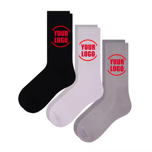 2017 Conception personnalisée Mode Patinage Sport Chaussettes Mi-mollet Adolescents chaussettes <span class=keywords><strong>de</strong></span> sport - Product Image 1
