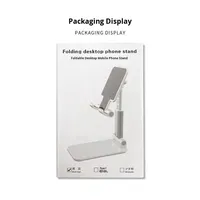 Support de téléphone pliable télescopique pour bureau, tablette paresseuse, diffusion en direct, portable, cadeau, fournisseur direct du fabricant
